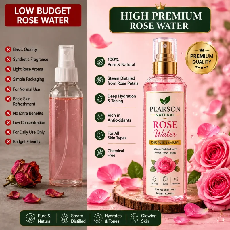 Luxury rose water