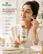 Natural beauty with Multani Mitti mask