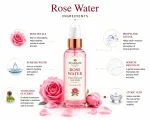 Rose water skincare product