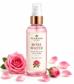 Rose water toner with pink roses